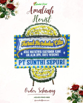 Papan Bunga Duka di Yalengga