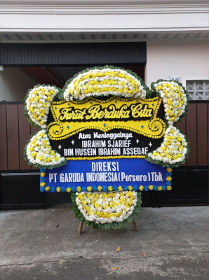 Papan Bunga Duka di Yalengga